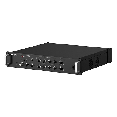 картинка Hikvision DS-QAZ1A500G1-VB2 Сетевой усилитель 500 Вт, 2 зоны от компании Intant